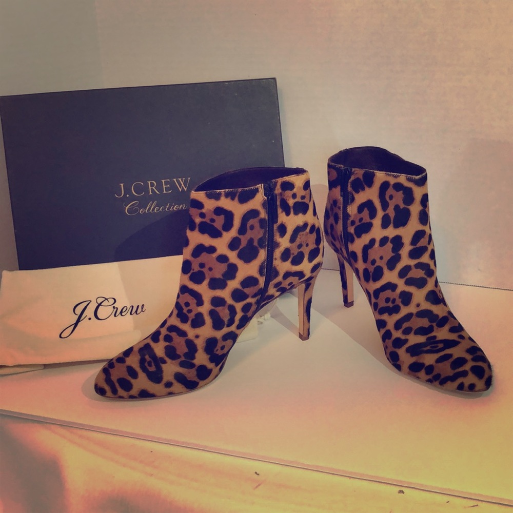 Leopard Booties